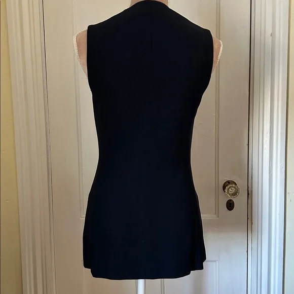 Ann Taylor Black Sleeveless Vest - Picture 5 of 7